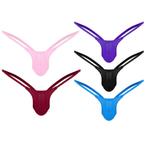 Zwarte roze paarse rode blauwe heren string / jockstrap, Kleding | Heren, Ondergoed, Verzenden, Slip