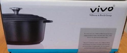 Vivo Villeroy en Boch braadpan gietijzer 24 CM, Huis en Inrichting, Keuken | Potten en Pannen, Zo goed als nieuw, Koekenpan of Braadpan