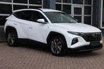 Hyundai TUCSON 1.6 T-Gdi MHEV dynamic line, leder, 18 inch, Auto's, Gebruikt, Wit, Leder, Handgeschakeld