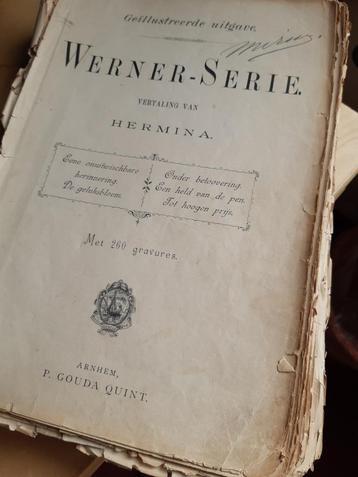 Werner - Serie, vertaling van Hermina, losbladig,1885, € 5,=