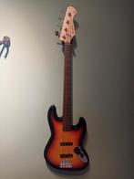 Harley Benton JB-40FL Fretless Basgitaar, Ophalen, Zo goed als nieuw, Elektrisch, Fretloos