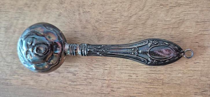 Antieke Zilveren Rammelaar, Antiek en Kunst, Antiek | Speelgoed, Ophalen of Verzenden