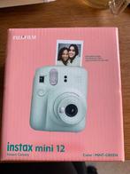 Fujifilm Instax Mini 12 - Instant Camera - Mint Green, Ophalen of Verzenden, Nieuw, Polaroid, Fuji