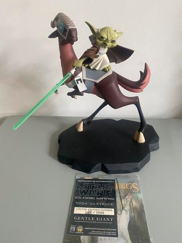 Star Wars - Yoda on Kybuck - Gentle Giant Statue beschikbaar voor biedingen