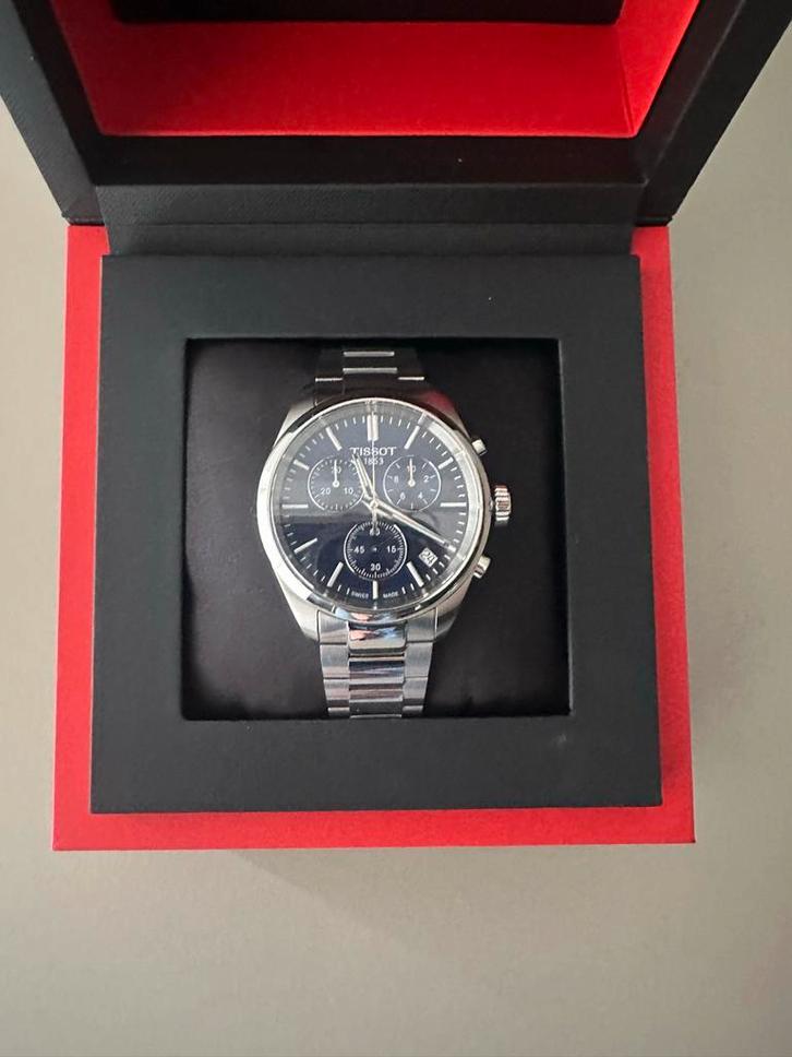 Tissot PR 100 40mm Herenhorloge, Sieraden, Tassen en Uiterlijk, Horloges | Heren, Zo goed als nieuw, Polshorloge, Staal, Ophalen of Verzenden
