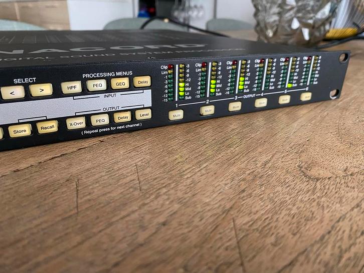 Dynacord DSP 260 Luidspreker Controller - Nette Staat, Muziek en Instrumenten, Soundmodules, Gebruikt, Overige merken, Ophalen of Verzenden