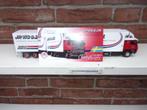 Tekno  Scania  3  serie  met  3  asser  aanhanger  van  J. P, Ophalen of Verzenden, Nieuw, Bus of Vrachtwagen, Tekno