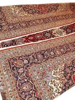 Groot Perzisch tapijt handgeknoopt Keshan Oosters vloerkleed, Overige kleuren, Gebruikt, 200 cm of meer, Ophalen of Verzenden