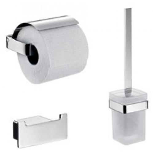 WC-set / Toiletset (3-delig) EMCO Loft , Chroom, -50% OFF!!!, Huis en Inrichting, Badkamer | Badtextiel en Accessoires, Nieuw