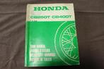 Honda CB250T CB400T 1977 motorcycle shop manual CB250 twin, Ophalen of Verzenden, Honda