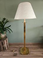 Vintage / Hollywood Recency messing vloerlamp, Ophalen, Gebruikt, 150 tot 200 cm