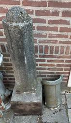 Betonnen paaltje zuil 80 cm hoog, Tuin en Terras, Waterpartijen en Fonteinen, Ophalen of Verzenden, Zo goed als nieuw, Beton, Fontein