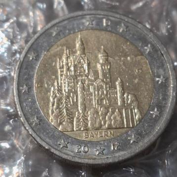Duitse 2 Euro 2012 Bayern beschikbaar voor biedingen