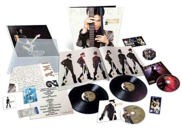 Vinyl 2LP+BRDvd+Cd+Bk BoxSet Prince Welcome 2 America NIEUW, Cd's en Dvd's, Vinyl | Pop, Nieuw in verpakking, 2000 tot heden, 12 inch