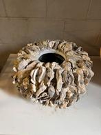 Pot en Vaas oester vaas 50 cm diep 30 cm hoog, Huis en Inrichting, Ophalen, Zo goed als nieuw