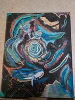 Schilderij walvis 50x40cm, Ophalen