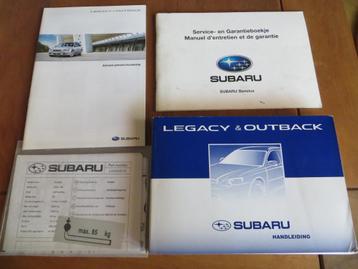 Instructieboek Subaru Legacy, Subaru Outback + bijlagen 2007 beschikbaar voor biedingen