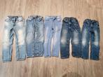 5 Spijkerbroeken maat 110,kapot bij knieën, Ophalen of Verzenden, Gebruikt, Maat 110