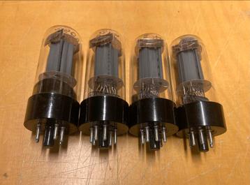 Gematcht kwartet Sovtek 6L6GB electronenbuizen beschikbaar voor biedingen