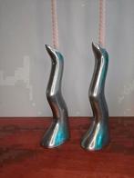 Paar vintage kandelaars Anna Efverlund, Antiek en Kunst, Kunst | Designobjecten, Ophalen of Verzenden