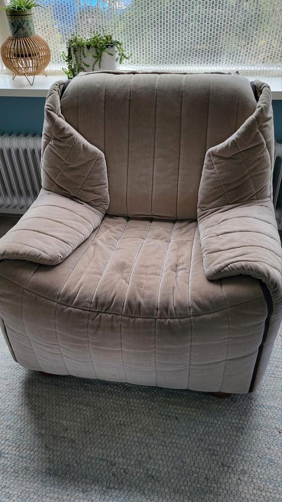 retro lounge fauteuil vintage stoel opknapper, Huis en Inrichting, Banken | Sofa's en Chaises Longues, Gebruikt, Eenpersoons, Minder dan 150 cm