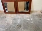 2 mooie Spiegels in houten lijst 48x48, Huis en Inrichting, Woonaccessoires | Spiegels, Minder dan 50 cm, Ophalen of Verzenden