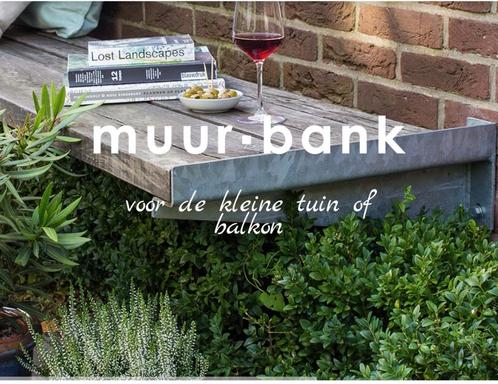 Muurbank, Tuin en Terras, Tuinbanken, Nieuw, Ophalen