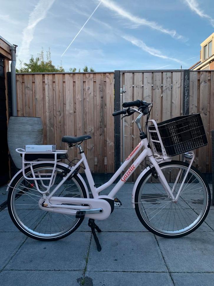 ZGAN Gazelle miss grace HMB elektrische fiets bosch motor, Fietsen en Brommers, Elektrische fietsen, Zo goed als nieuw, Gazelle