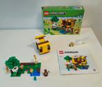 LEGO Minecraft De Bijenkorf Cottage 21241, Ophalen of Verzenden, Zo goed als nieuw, Complete set, Lego