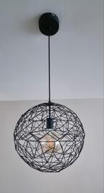 Moderne zwarte hanglamp, Ophalen, Zo goed als nieuw, Metaal, Modern