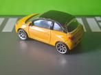Majorette 202a - Opel Adam [geel] 1/55, Ophalen of Verzenden, Gebruikt, Auto