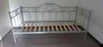 Eenpersoons metalen bed 90x200, Ophalen, Gebruikt, 90 cm, Eenpersoons