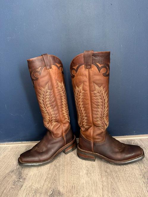 SENDRA Cowboy boots met hoge schacht (nieuw ~385), Kleding | Dames, Schoenen, Zo goed als nieuw, Hoge laarzen, Bruin, Ophalen of Verzenden