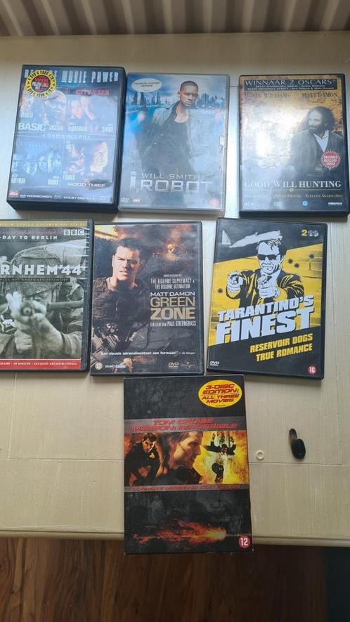 7x Actie DVD'S, waaronder 3 boxen., Cd's en Dvd's, Dvd's | Actie, Zo goed als nieuw, Actie, Alle leeftijden, Ophalen of Verzenden
