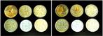 Netherlands - 6 x 1 cent 1898,1914,1919,1930,1941,1942 zf/zf, Postzegels en Munten, Munten | Nederland, Ophalen of Verzenden, Koningin Wilhelmina