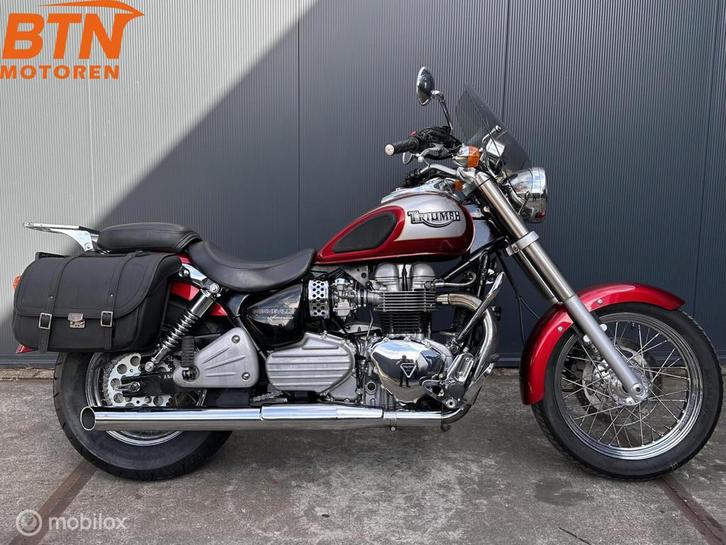 Triumph Bonneville America T100 Topstaat! A2 35kw mogelijk, Motoren, Motoren | Triumph, Bedrijf, Chopper, meer dan 35 kW
