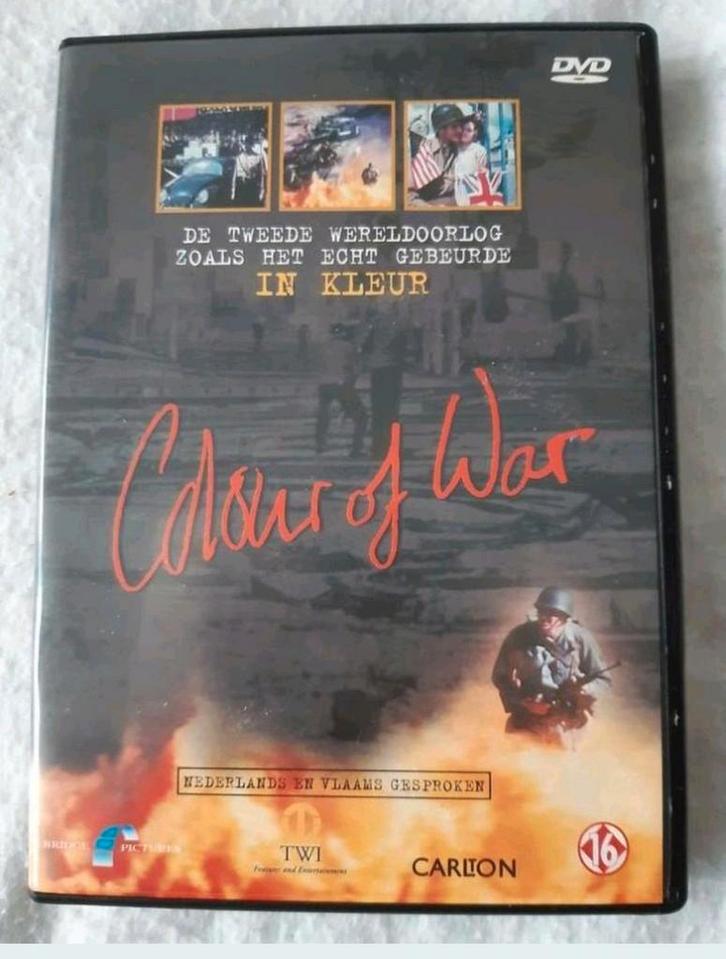 DVD Colour of War, in kleur, Cd's en Dvd's, Dvd's | Documentaire en Educatief, Zo goed als nieuw, Oorlog of Misdaad, Ophalen of Verzenden