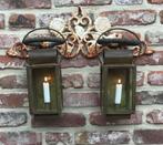 2 Oude  Seinlampen, Antiek en Kunst, Ophalen of Verzenden