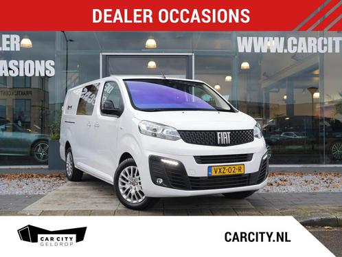 Fiat SCUDO 2.0 MultiJet 145 L3 Dubbele cabine / Keyless / Ca, Auto's, Bestelauto's, Bedrijf, Te koop, ABS, Achteruitrijcamera