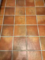 28 m2 geglazuurde Italiaanse tegels -terra kleur- Floor Gres, Ophalen, 60 cm of meer, Keramiek, Zo goed als nieuw