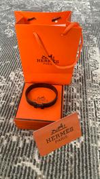 Hermes armband, Sieraden, Tassen en Uiterlijk, Armbanden, Ophalen of Verzenden, Nieuw, Zwart, Staal