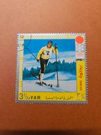 265) Sapporo 1972 Langlaufen, Ophalen of Verzenden, Gestempeld, Sport