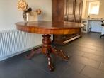 Antieke Biedermeier Eettafel Mahonie, Huis en Inrichting, Tafels | Eettafels, Ophalen, 100 tot 150 cm, Zo goed als nieuw, Vier personen