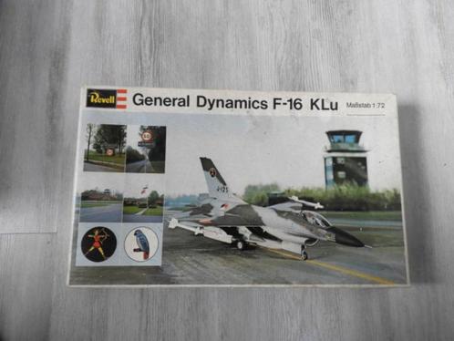 F-16A KLu Leeuwarden Revell, Hobby en Vrije tijd, Modelbouw | Vliegtuigen en Helikopters, Zo goed als nieuw, Vliegtuig, 1:72 tot 1:144
