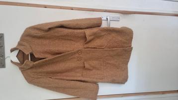 Teddy jas camelkleur maat M/L beschikbaar voor biedingen