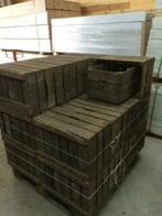 3-lats fruitkisten / veilingkisten stevig , grote partij, Antiek en Kunst, Curiosa en Brocante, Ophalen of Verzenden