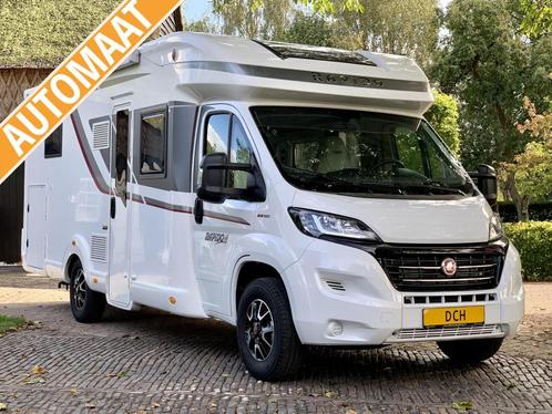 Rapido 696 F |aut. |QB |hefbed |trekh. | zeer luxe!!, Caravans en Kamperen, Campers, Bedrijf, tot en met 4, Half-integraal, Rapido