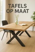 Tafels op maat, Huis en Inrichting, Tafels | Eettafels, Ophalen of Verzenden, Metaal, Rechthoekig, Nieuw