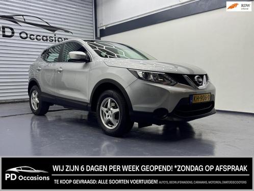 Nissan Qashqai 1.2 Visia - Trekhaak - Airco - LM Velgen - AP, Auto's, Nissan, Bedrijf, Te koop, Qashqai, ABS, Airbags, Airconditioning