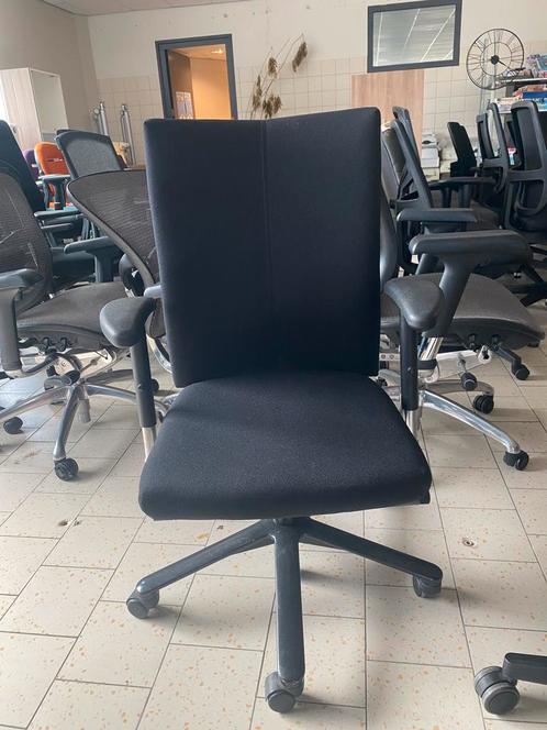 2x  Klober Bureaustoel - Zwart - Lichte Beschadigingen, Huis en Inrichting, Bureaustoelen, Zo goed als nieuw, Zwart, Ophalen